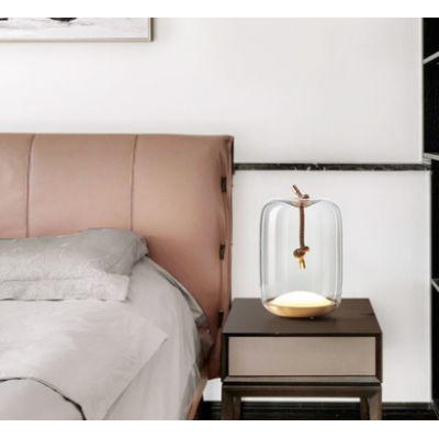 設計師臺燈客廳臥室床頭燈書房燈具北歐極簡創意玻璃藝術裝飾臺燈